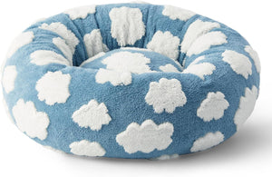 Round Four Seasons Warm Pet Bed For Year Round Comfort